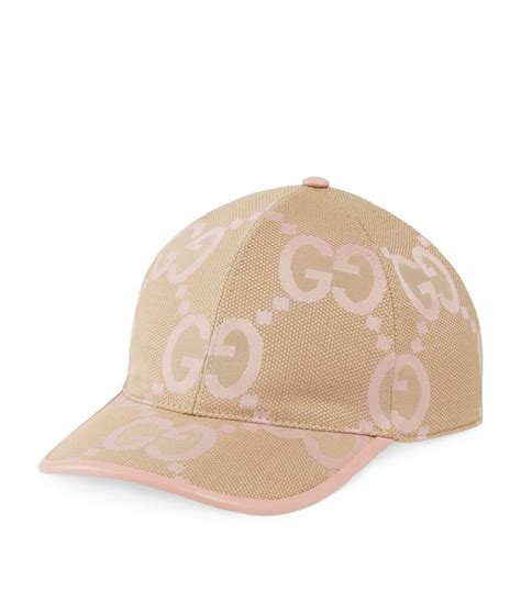 gucci pink baseball cap|Gucci baseball cap for women.